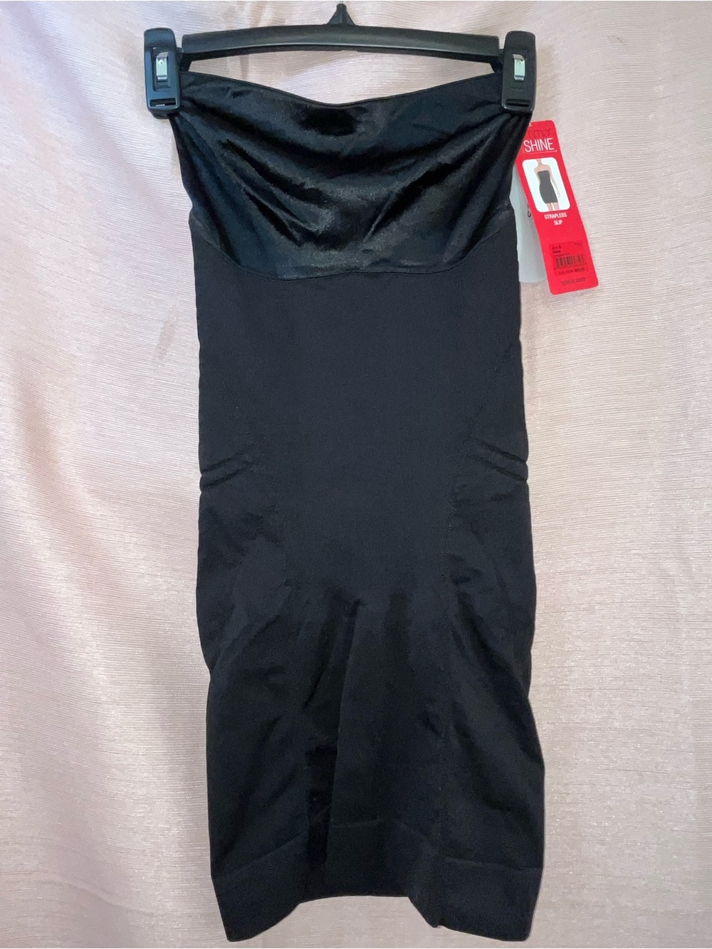 SPANX Black Strapless Shaping Slip